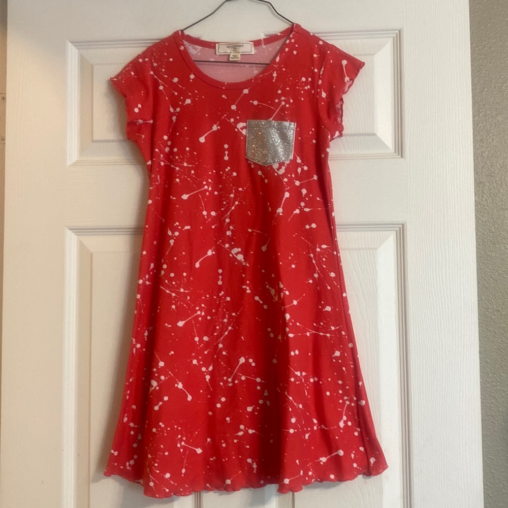 No comment, girls T-shirt dress. 10 to 12.